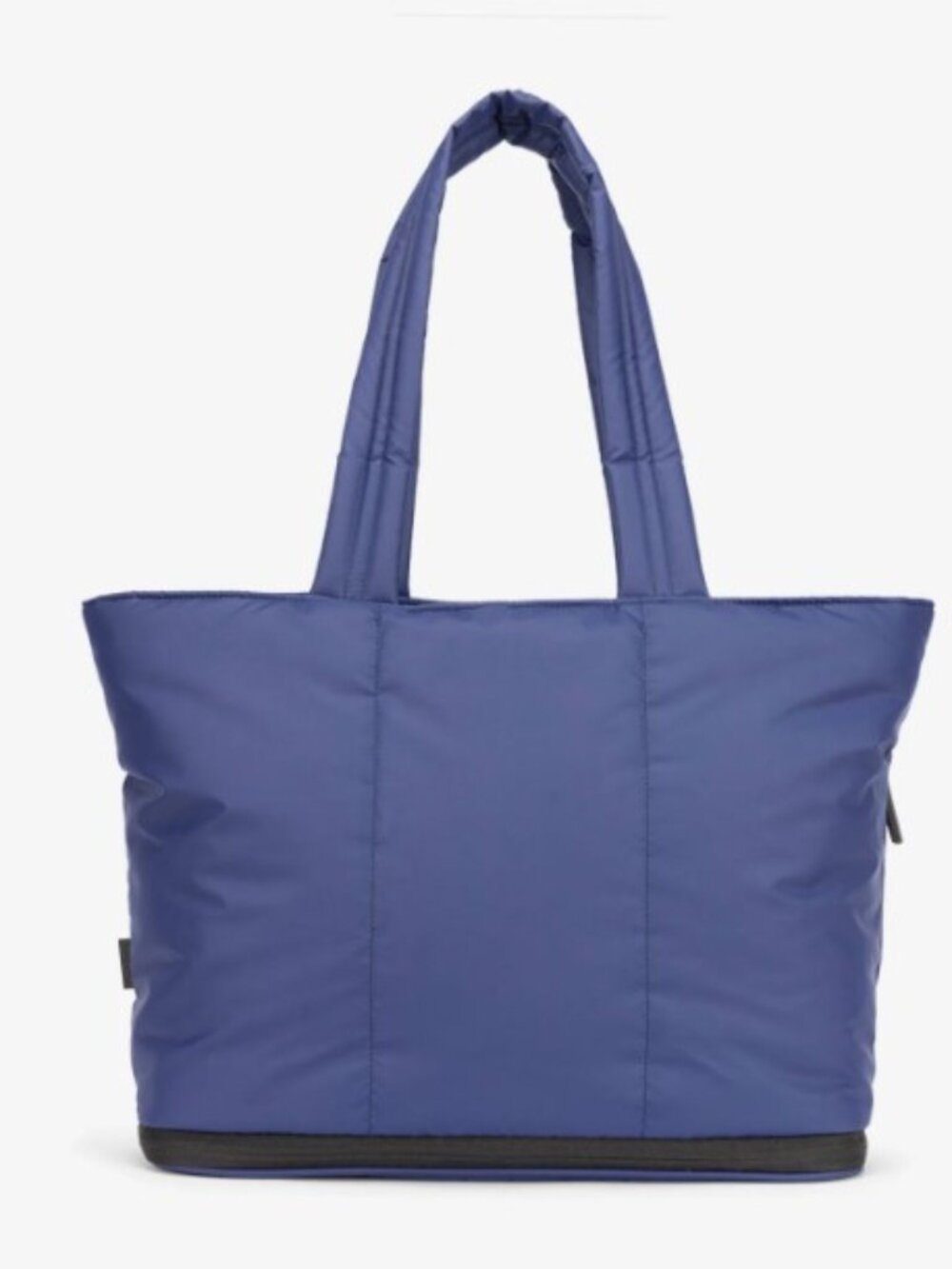 CALPAK Luka Expandable Laptop Tote in Navy Blue
